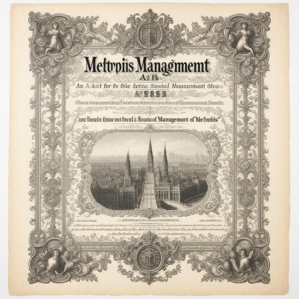 Metropolis Management Act 1855